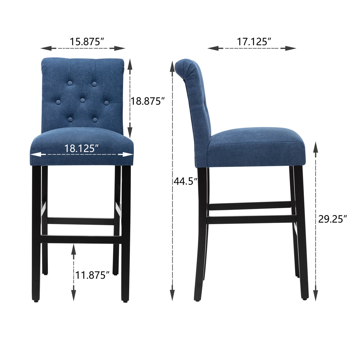 Three Posts™ Alayna 28.5" Bar Stool & Reviews Wayfair